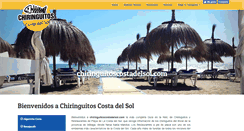 Desktop Screenshot of chiringuitoscostadelsol.com